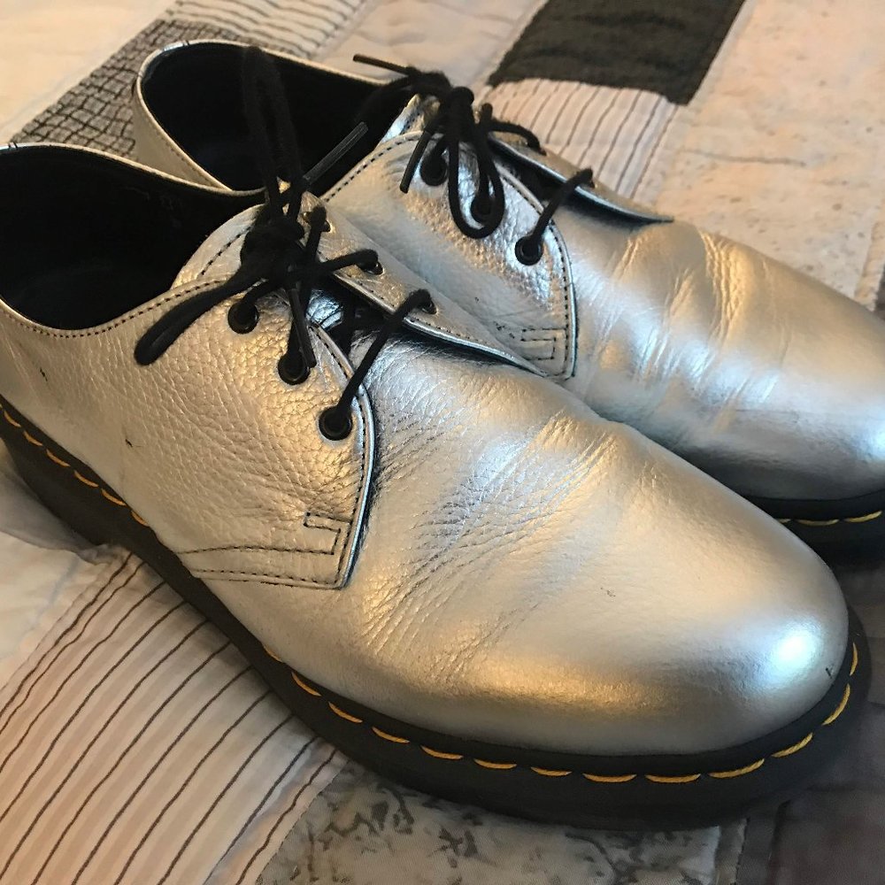 Dr. Martens SILVER Size 11